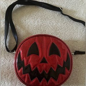 Used Love Pain &Stitches crossbody pumpkin purse